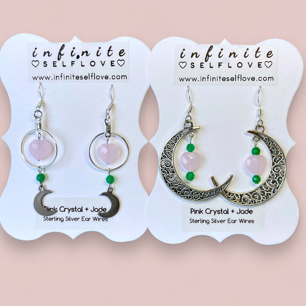 Sailor Jupiter Inspired Gemstone Dangle Earrings