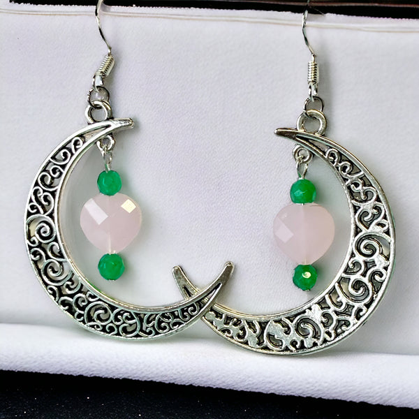 Sailor Jupiter Inspired Gemstone Dangle Earrings