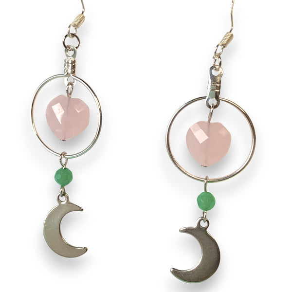 Sailor Jupiter Inspired Gemstone Dangle Earrings