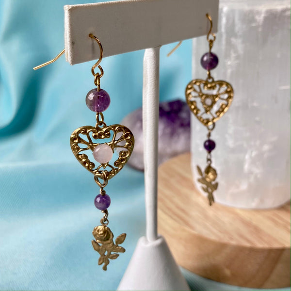 Limited Edition Romantic Heart Earrings